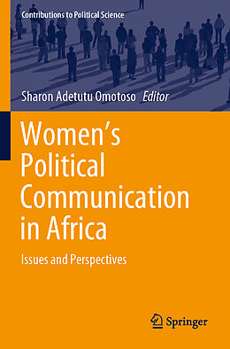 Couverture cartonnée Women's Political Communication in Africa de 