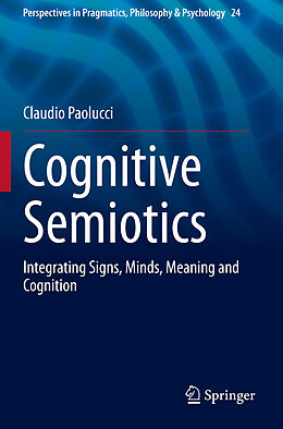 Couverture cartonnée Cognitive Semiotics de Claudio Paolucci