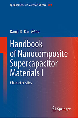 Livre Relié Handbook of Nanocomposite Supercapacitor Materials I de 
