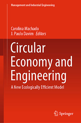 Livre Relié Circular Economy and Engineering de 