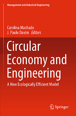 Couverture cartonnée Circular Economy and Engineering de 