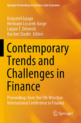 Couverture cartonnée Contemporary Trends and Challenges in Finance de 