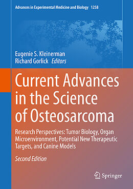 Fester Einband Current Advances in the Science of Osteosarcoma von 