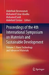 E-Book (pdf) Proceedings of the 4th International Symposium on Materials and Sustainable Development von 