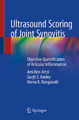 Kartonierter Einband Ultrasound Scoring of Joint Synovitis von Ami Ben-Artzi, Veena K. Ranganath, Gurjit S. Kaeley