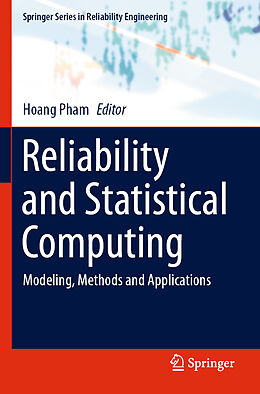 Couverture cartonnée Reliability and Statistical Computing de 