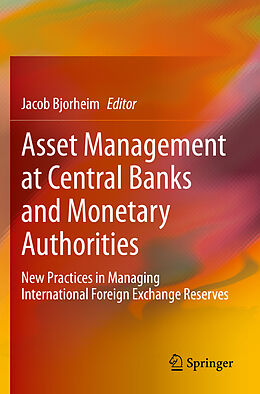 Couverture cartonnée Asset Management at Central Banks and Monetary Authorities de 