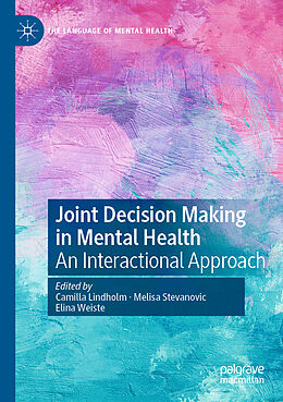 Couverture cartonnée Joint Decision Making in Mental Health de 