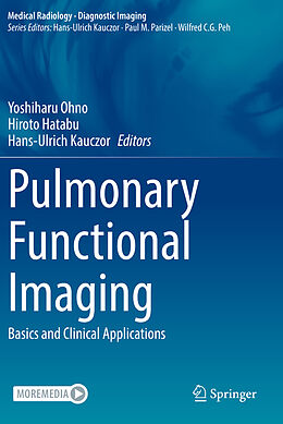 Couverture cartonnée Pulmonary Functional Imaging de 