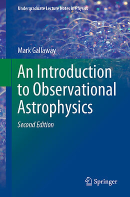 Kartonierter Einband An Introduction to Observational Astrophysics von Mark Gallaway