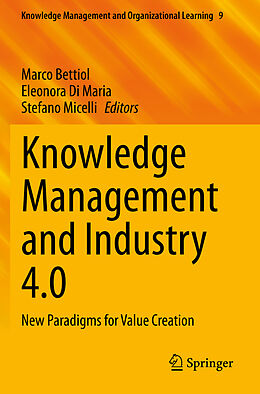 Couverture cartonnée Knowledge Management and Industry 4.0 de 