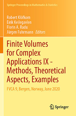 Kartonierter Einband Finite Volumes for Complex Applications IX - Methods, Theoretical Aspects, Examples von 