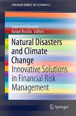 Kartonierter Einband Natural Disasters and Climate Change von 
