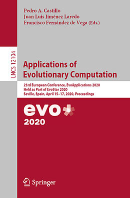 Couverture cartonnée Applications of Evolutionary Computation de 