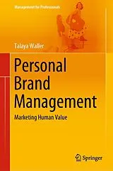 Fester Einband Personal Brand Management von Talaya Waller