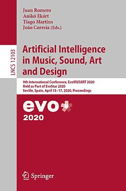 E-Book (pdf) Artificial Intelligence in Music, Sound, Art and Design von 