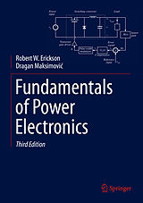Livre Relié Fundamentals of Power Electronics de Robert W. Erickson, Dragan Maksimovic