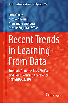 Livre Relié Recent Trends in Learning From Data de 