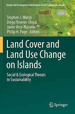 Couverture cartonnée Land Cover and Land Use Change on Islands de 