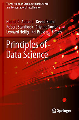 Couverture cartonnée Principles of Data Science de 