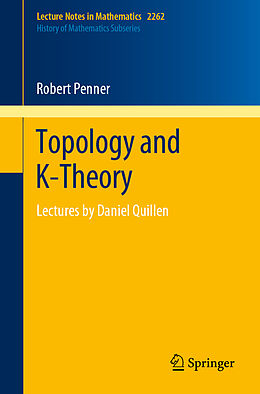 Kartonierter Einband Topology and K-Theory von Robert Penner