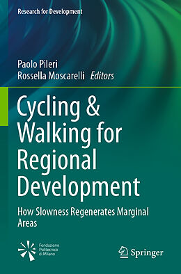 Couverture cartonnée Cycling & Walking for Regional Development de 