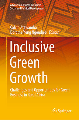 Livre Relié Inclusive Green Growth de 