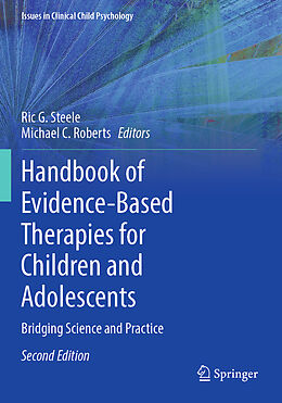 Couverture cartonnée Handbook of Evidence-Based Therapies for Children and Adolescents de 