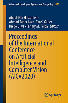 E-Book (pdf) Proceedings of the International Conference on Artificial Intelligence and Computer Vision (AICV2020) von 