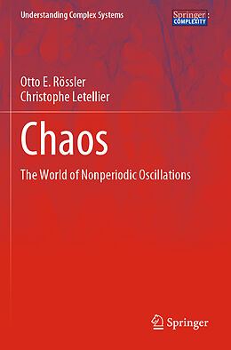 Couverture cartonnée Chaos de Christophe Letellier, Otto E. Rössler