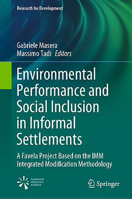 Livre Relié Environmental Performance and Social Inclusion in Informal Settlements de 