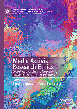 Couverture cartonnée Media Activist Research Ethics de 