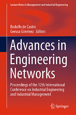 Livre Relié Advances in Engineering Networks de 