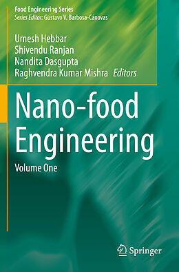 Couverture cartonnée Nano-food Engineering de 