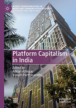 Couverture cartonnée Platform Capitalism in India de 