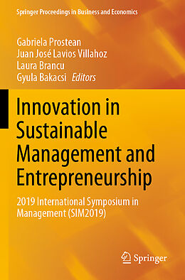 Kartonierter Einband Innovation in Sustainable Management and Entrepreneurship von 