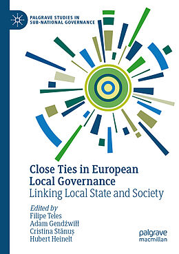 Couverture cartonnée Close Ties in European Local Governance de 