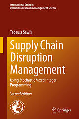 eBook (pdf) Supply Chain Disruption Management de Tadeusz Sawik