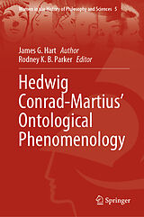 eBook (pdf) Hedwig Conrad-Martius' Ontological Phenomenology de James G. Hart