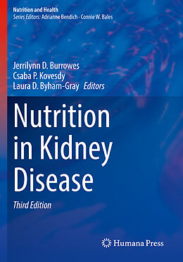 Couverture cartonnée Nutrition in Kidney Disease de 