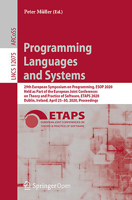 Kartonierter Einband Programming Languages and Systems von 