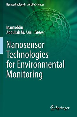 Couverture cartonnée Nanosensor Technologies for Environmental Monitoring de 