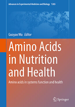 Livre Relié Amino Acids in Nutrition and Health de 