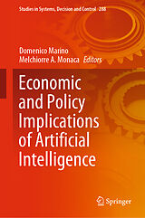 eBook (pdf) Economic and Policy Implications of Artificial Intelligence de 