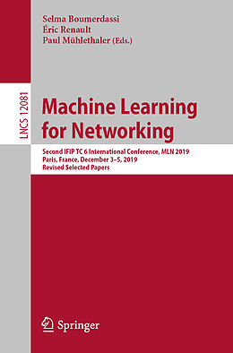 Kartonierter Einband Machine Learning for Networking von 