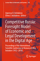 eBook (pdf) Competitive Russia: Foresight Model of Economic and Legal Development in the Digital Age de 