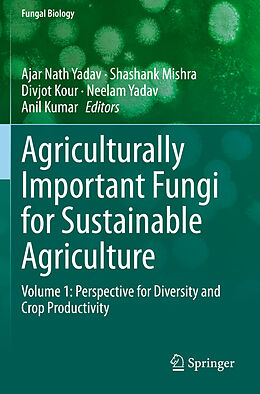 Couverture cartonnée Agriculturally Important Fungi for Sustainable Agriculture de 