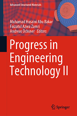 Fester Einband Progress in Engineering Technology II von 