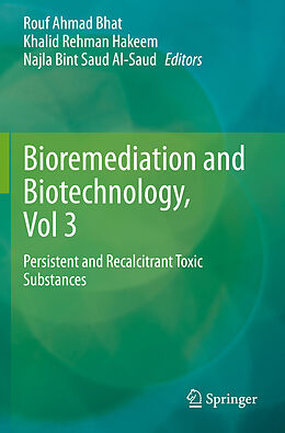 Couverture cartonnée Bioremediation and Biotechnology, Vol 3 de 