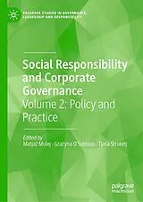 Fester Einband Social Responsibility and Corporate Governance von